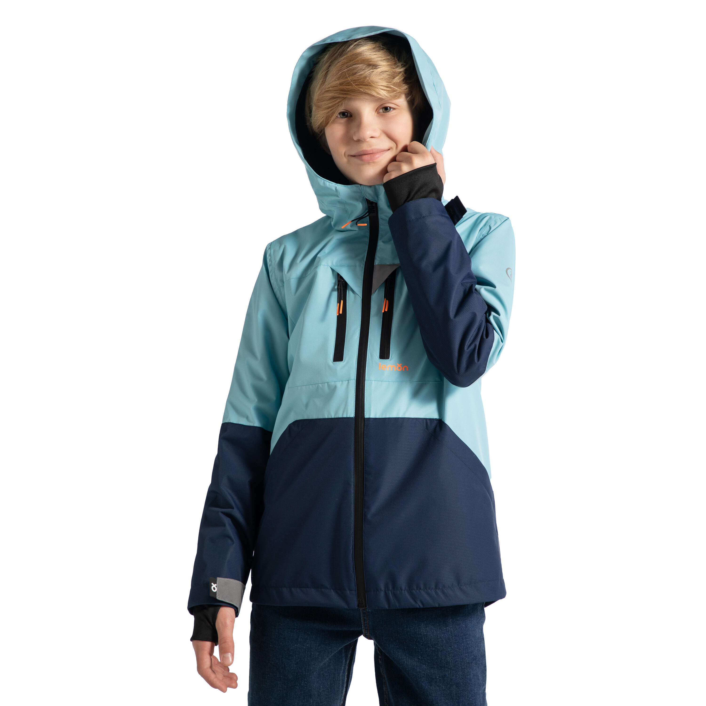 LEMON EXPLORE Lemon Explore Kinder Wanderjacke wasserdicht WL5 blau