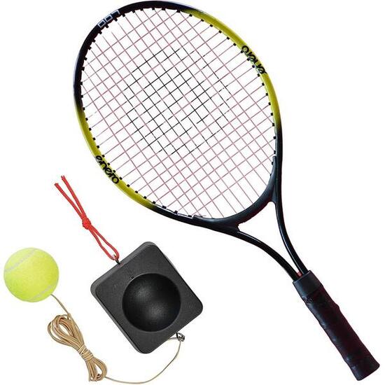 Rakieta do tenisa ziemnego Enero oraz trenażer