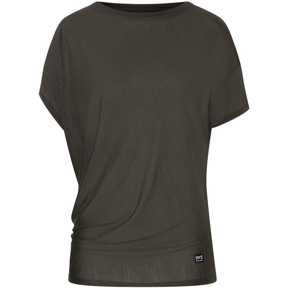 Koszulka z krótkim rękawem damska SUPER.NATURAL Yoga Loose Tee