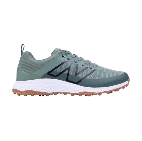 Chaussures de golf New Balance Fresh Foam Contend V2, Vertes, pour hommes 2/5