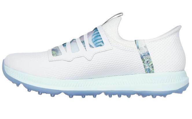 Skechers Go Golf Elite 5 Slip In, Damesschoenen, Wit/Multi 3/5