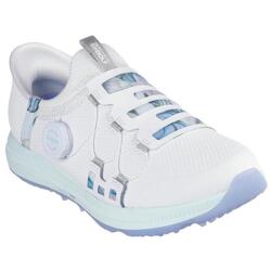 Skechers Go Golf Elite 5 Slip In, chaussures de golf pour femmes, blanc/multi