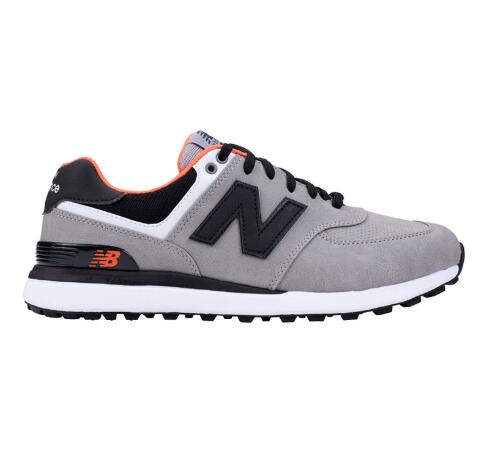 New Balance 574 Greens VS Scarpe da golf da uomo Grigio/Nero