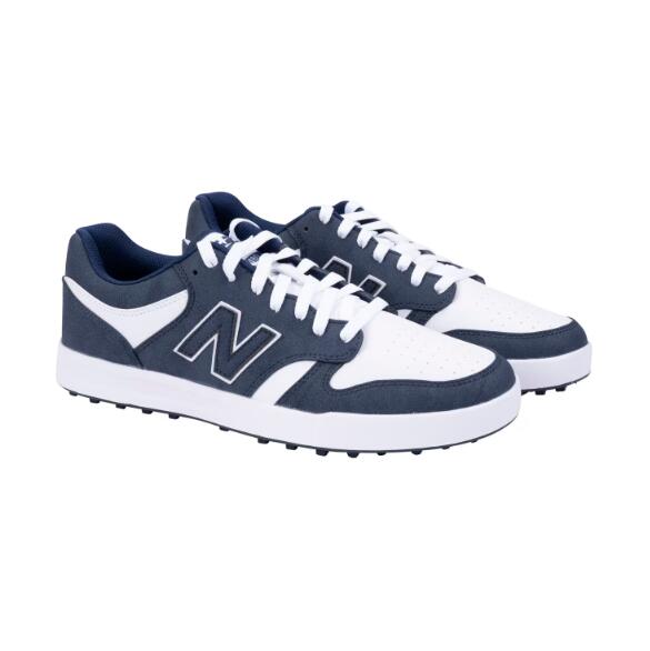 NEW BALANCE New Balance 480 SL, Zapatos de Golf para Hombre, Navy/Blanco