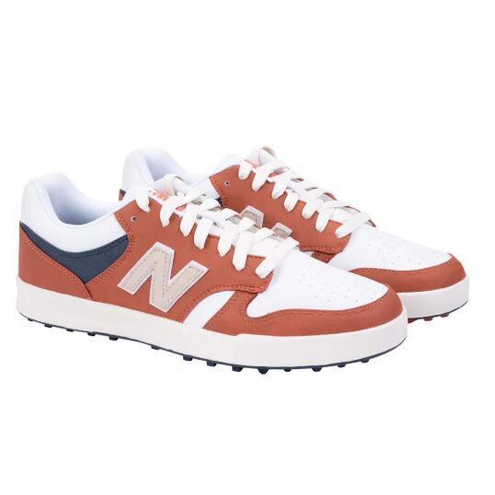 New Balance - New Balance 480 Sl, Chaussures De Golf Pour Hommes, Brick - Chaussures De Golf - Orange - Decathlon