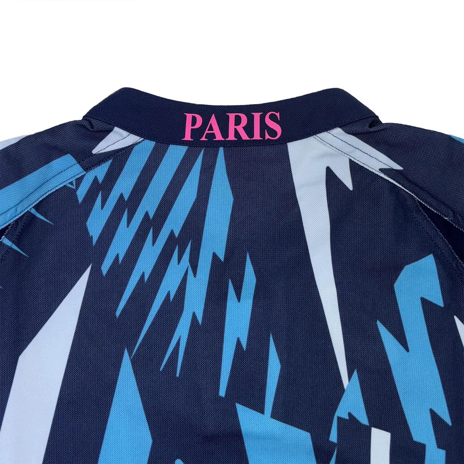 Asics Stade Francais Replica Mens Navy Rugby Shirt 5/6