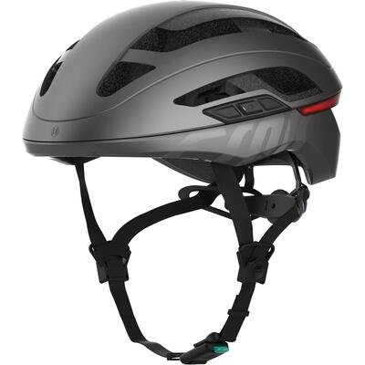 Casco smart CRNK Angler Alpha Nero Metallizzato M 55–58 cm