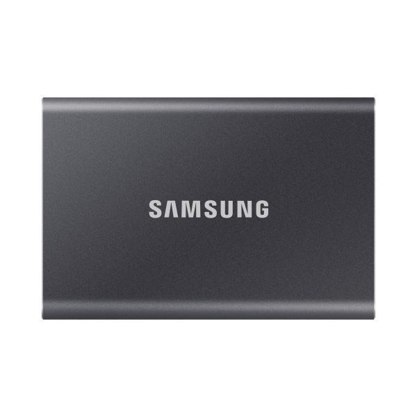Samsung T7 SSD Portable 2000 Go - USB Type-C, 1050 Mo/s, Gris 1/6