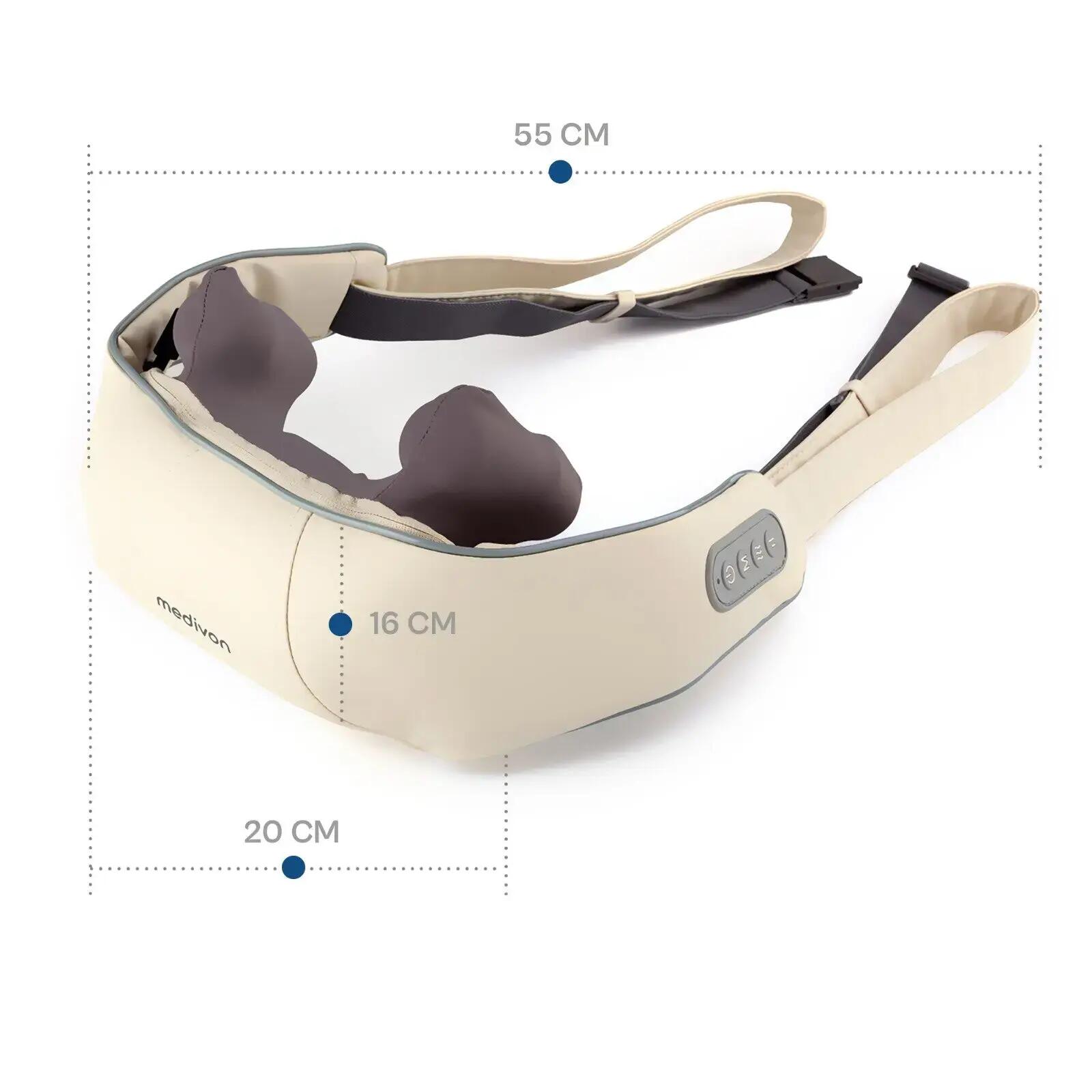 Masażer ugniatający Shiatsu 3D do szyi, karku MEDIVON Sooth + Torba 5/7