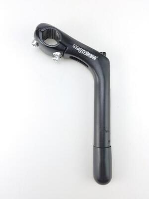 Attacco manubrio 25.4 mm nero.