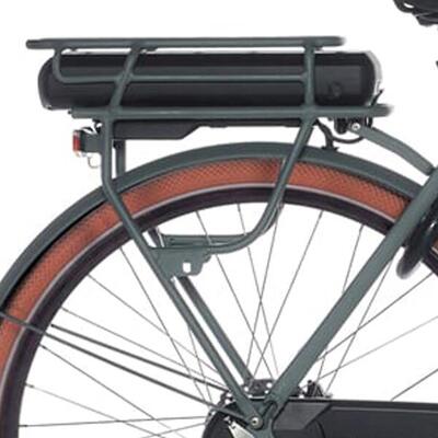 Cortina e-foss achterdrager in donker slate matt