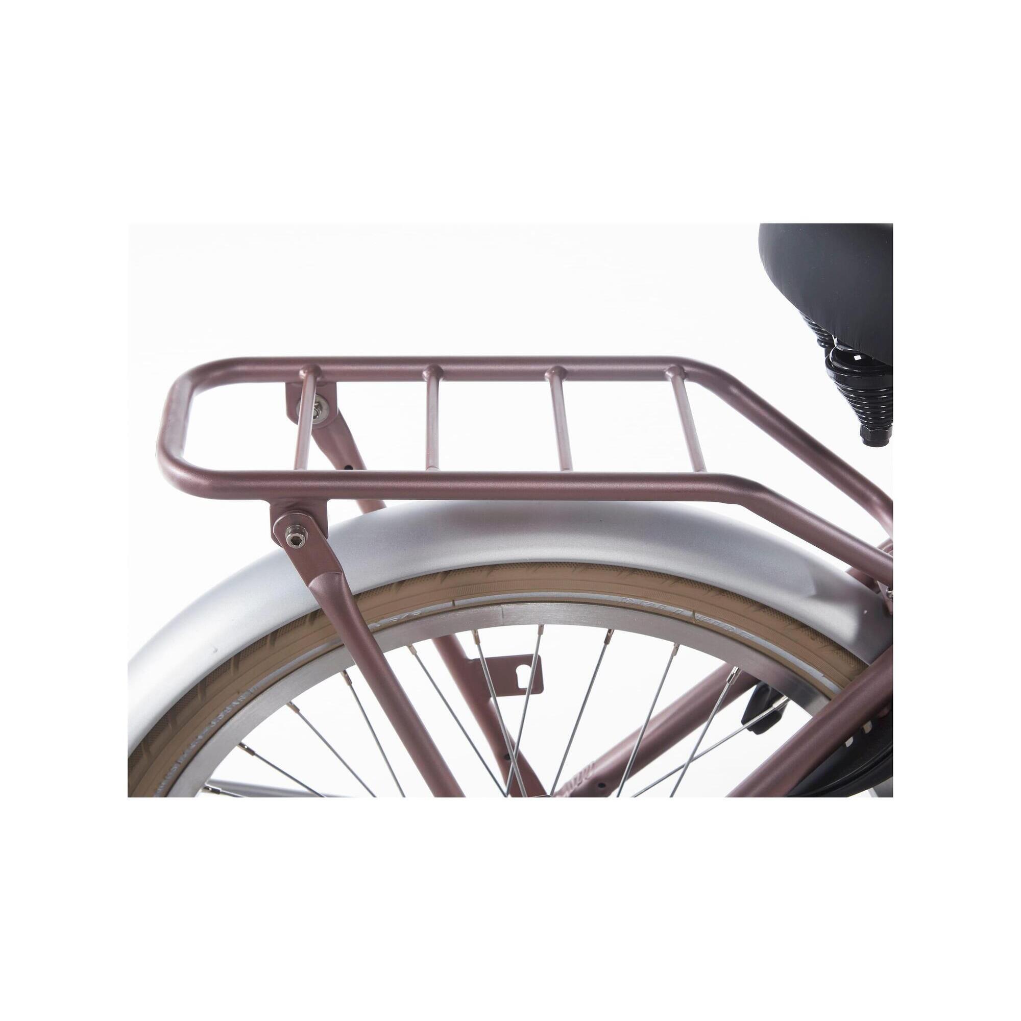 Alpina - Alpina Achterdrager 20 Cargo Wood Rose Matt - Adaptateur Pour Porte Vélo - Bordeaux|rose|rouge - No Size - Decathlon