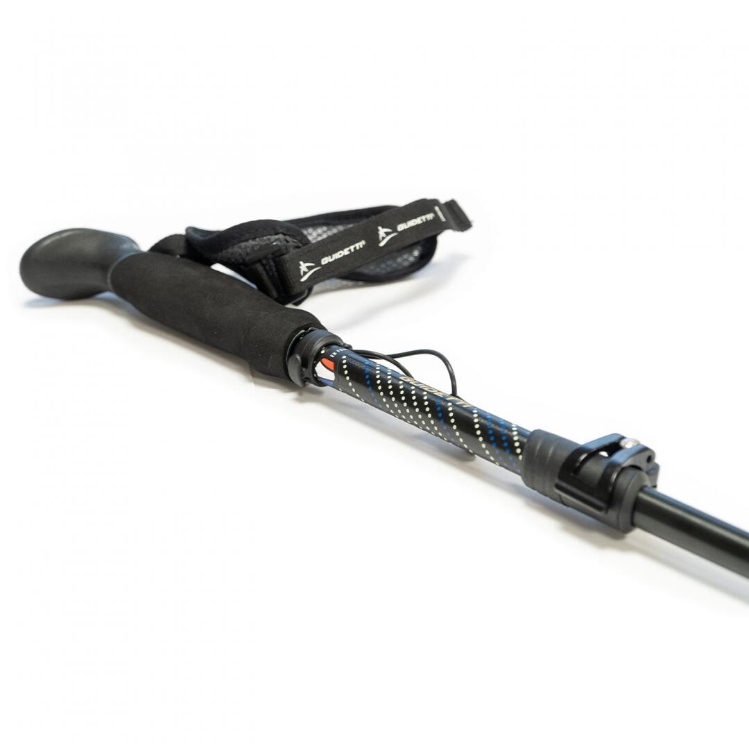 Bâton Grande Randonnée Pliable - FLASHLOCK ALU MK2 - EMERAUDE 3/5