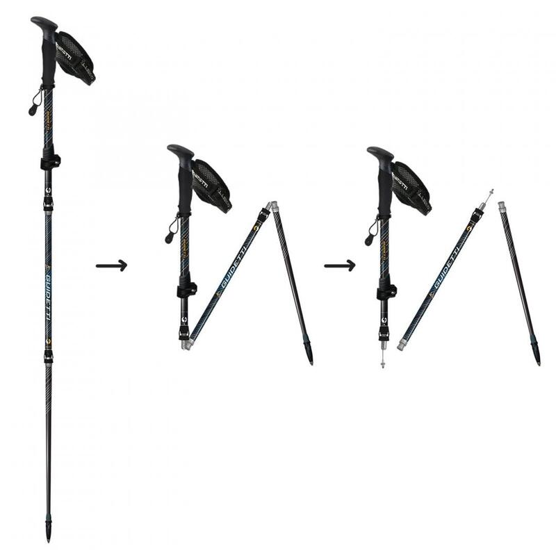 Bâton Trekking Guidetti FLASHLOCK ALU MK2 EMERAUDE