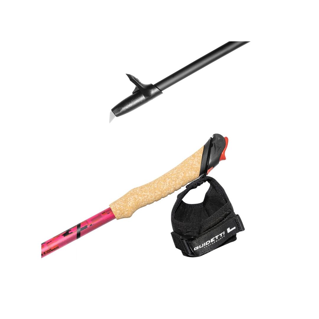 Guidetti - Bâtons Ski De Fond 70% Carbone- Oxygène Xc70 - Bâton De Randonnée - 145 Cm - Decathlon