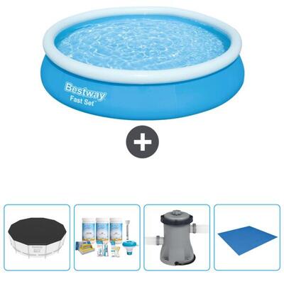 Bestway fast set rond - 366x76 cm + accessoires cb1