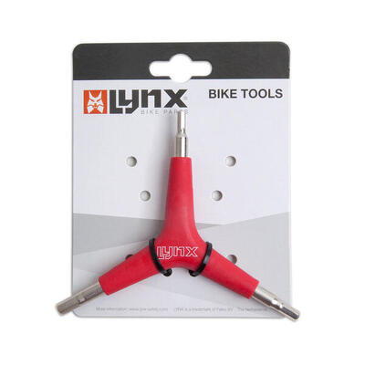 Y-grip inbussleutel 4. 5 en 6 mm voor fietsen