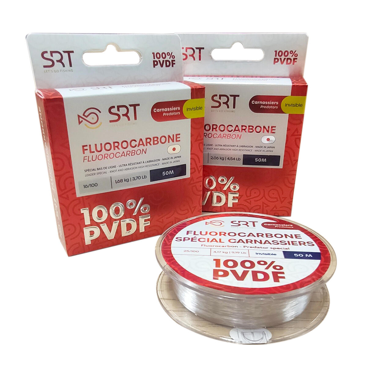 FIO FLUOROCARBON 100% PVDF 0.22 A 0.34 50M 3/4