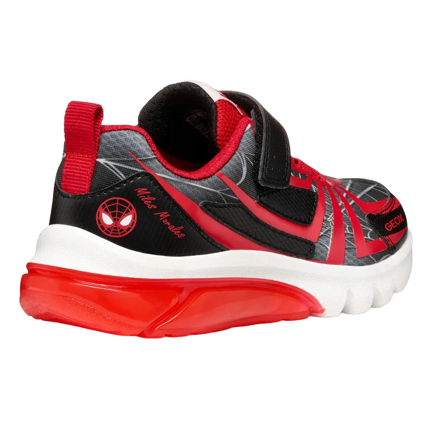 Boys Ciberdron Trainers (Black/Red) 2/4
