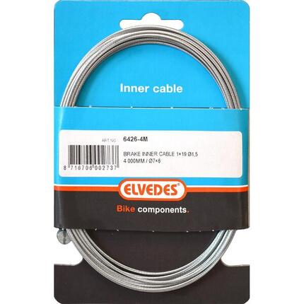 Elvedes Rem Binnenkabel tandem 4000mmm achter t-nippel 6426-4m