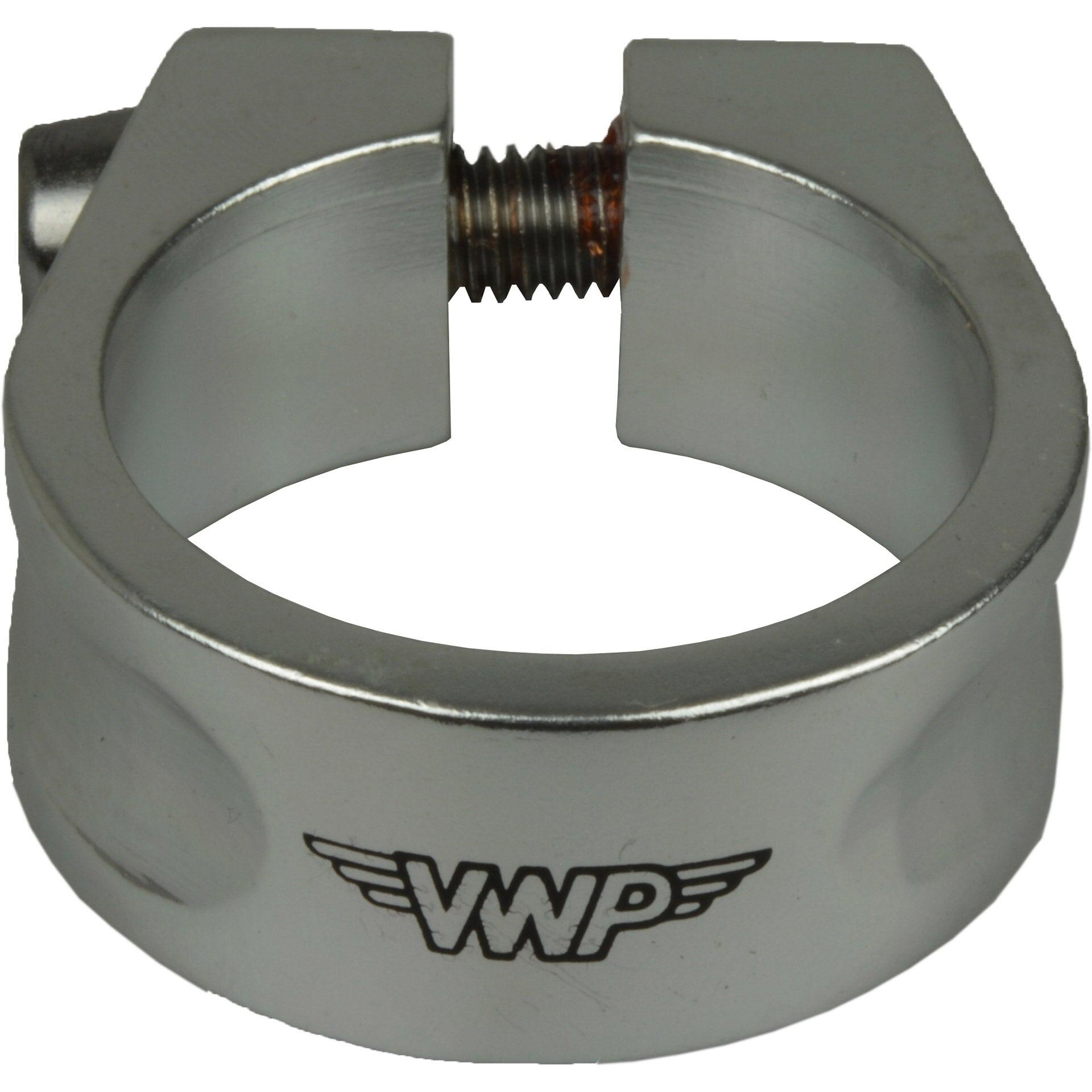 VWP VWP Zadelpenklem 28,6mm Aluminium Zilver