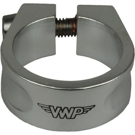 VWP Collier de Selle 28,6 mm Aluminium Argent