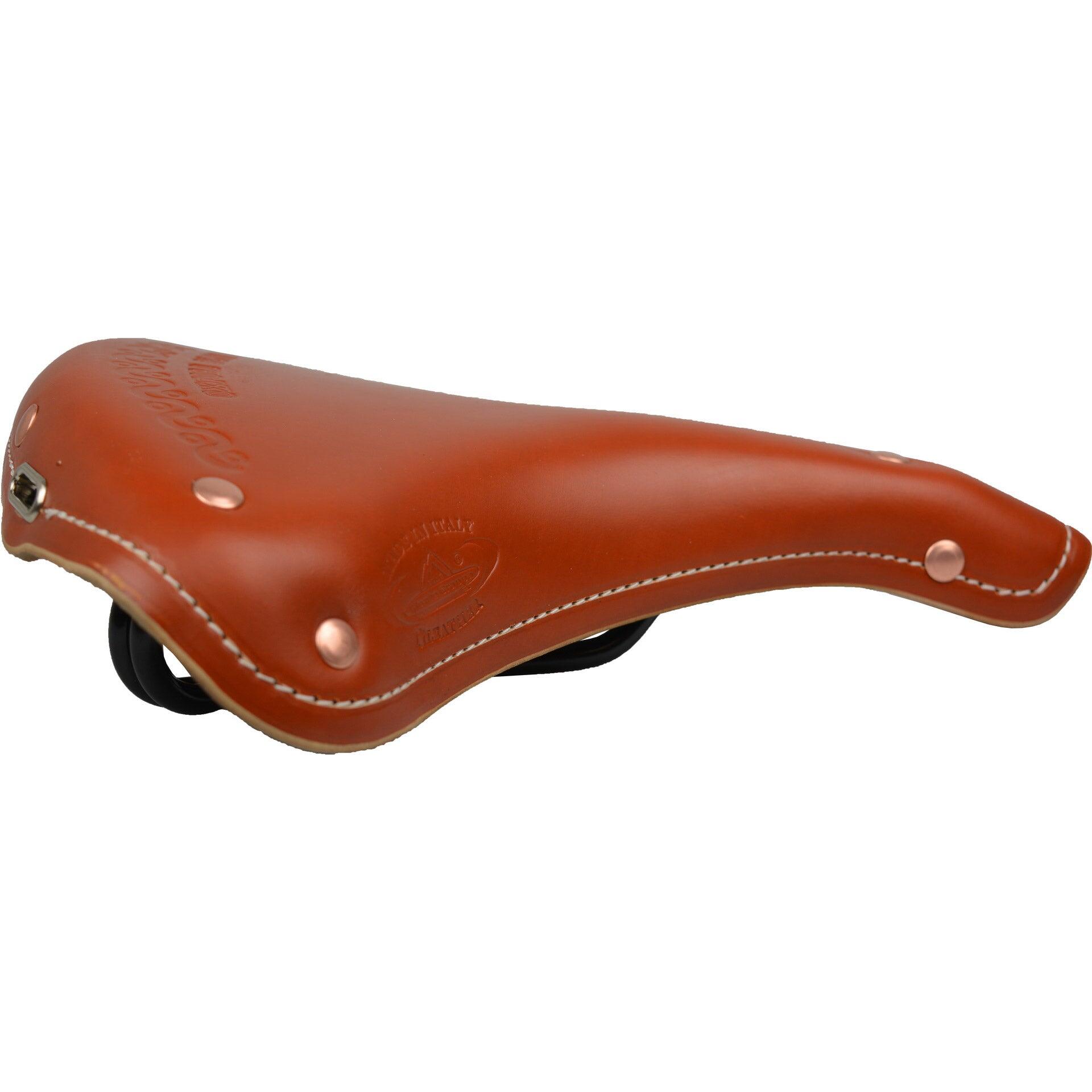 Selle Monte Grappa - Selle Monte Grappa Monte Grappa Saddle Oxford Club Sport Leather Cognac - Selle De Vélo - Marron - Decathlon