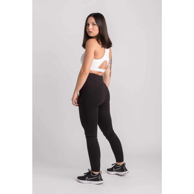 Premium Joggingbroek Fitness - Dames - Zwart