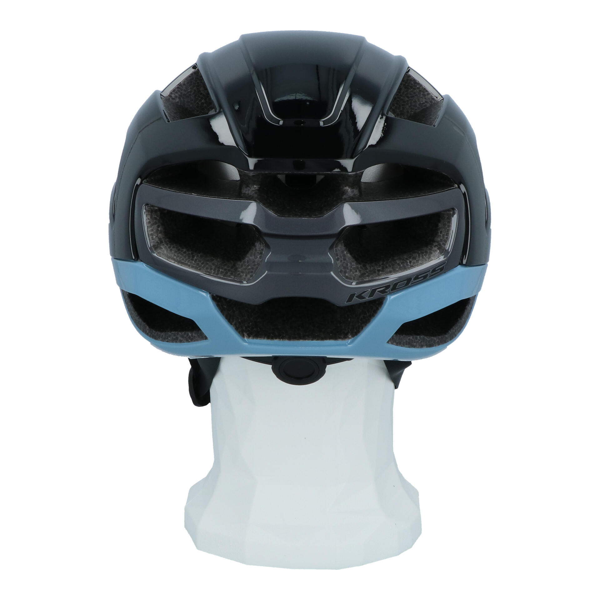 Casque de vélo Kross Gravel Abaro HT L (58-61 cm) - noir 3/4