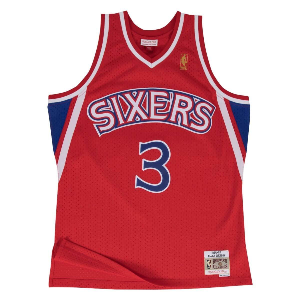 MITCHELL & NESS NBA Philadelphia 76ers Jersey Allen Iverson