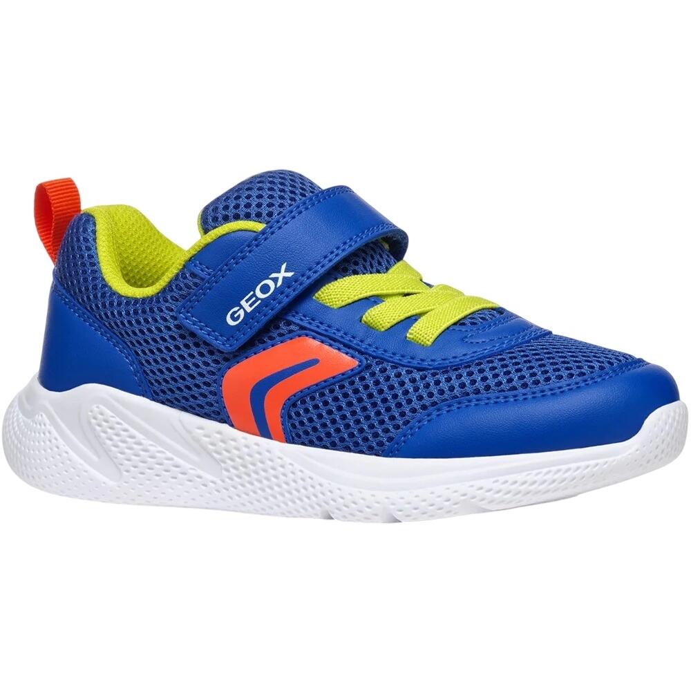 Boys J Sprintye Trainers (Royal Blue/Red) 1/4