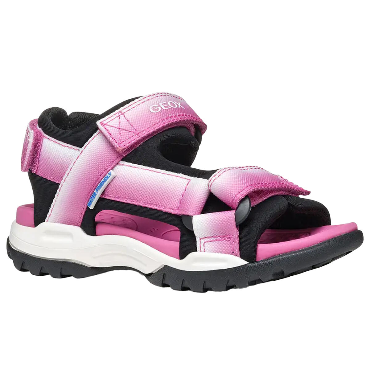 fuchsia-pink / schwarz