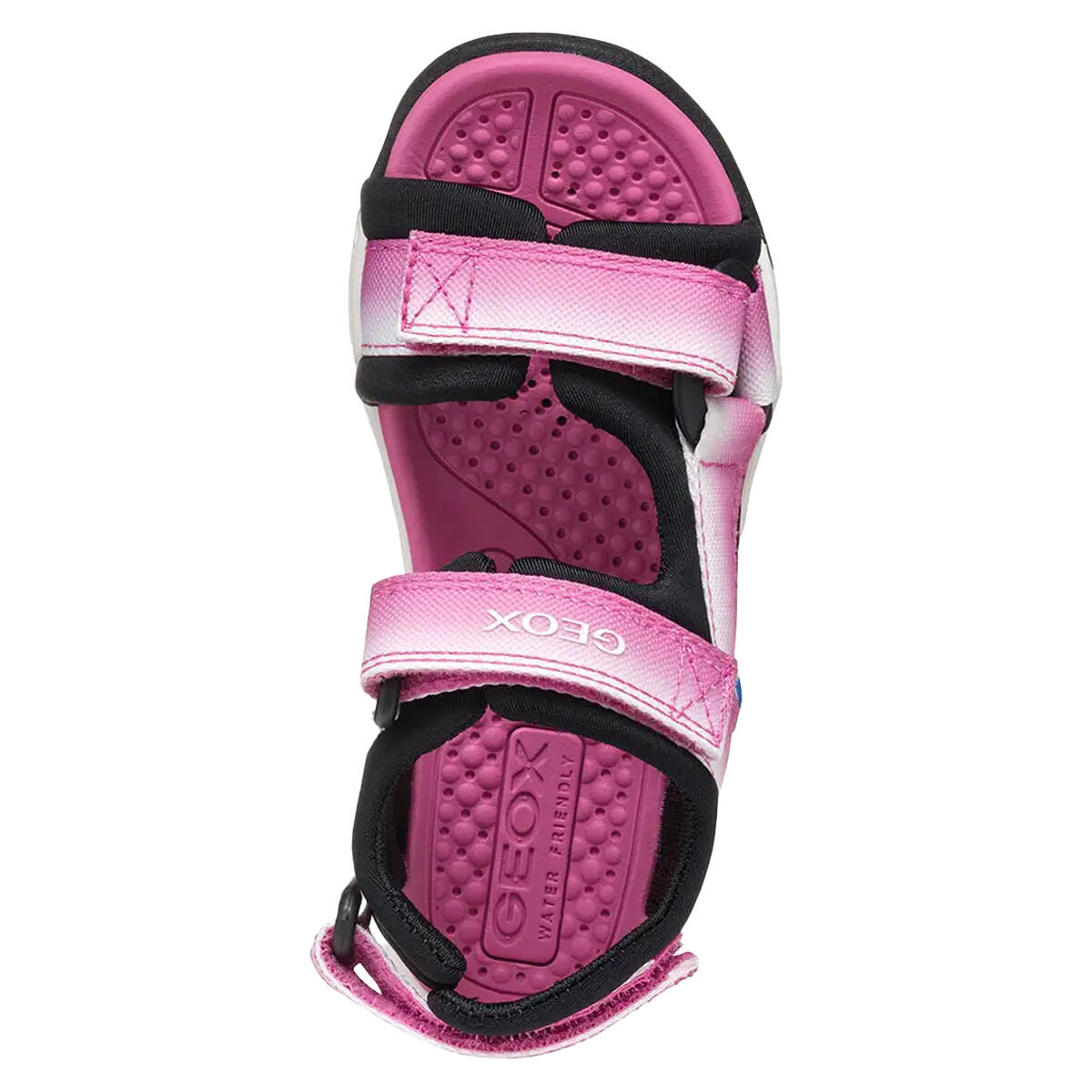 Sandalen "J Borealis" Mädchen Fuchsie/Schwarz 4/4
