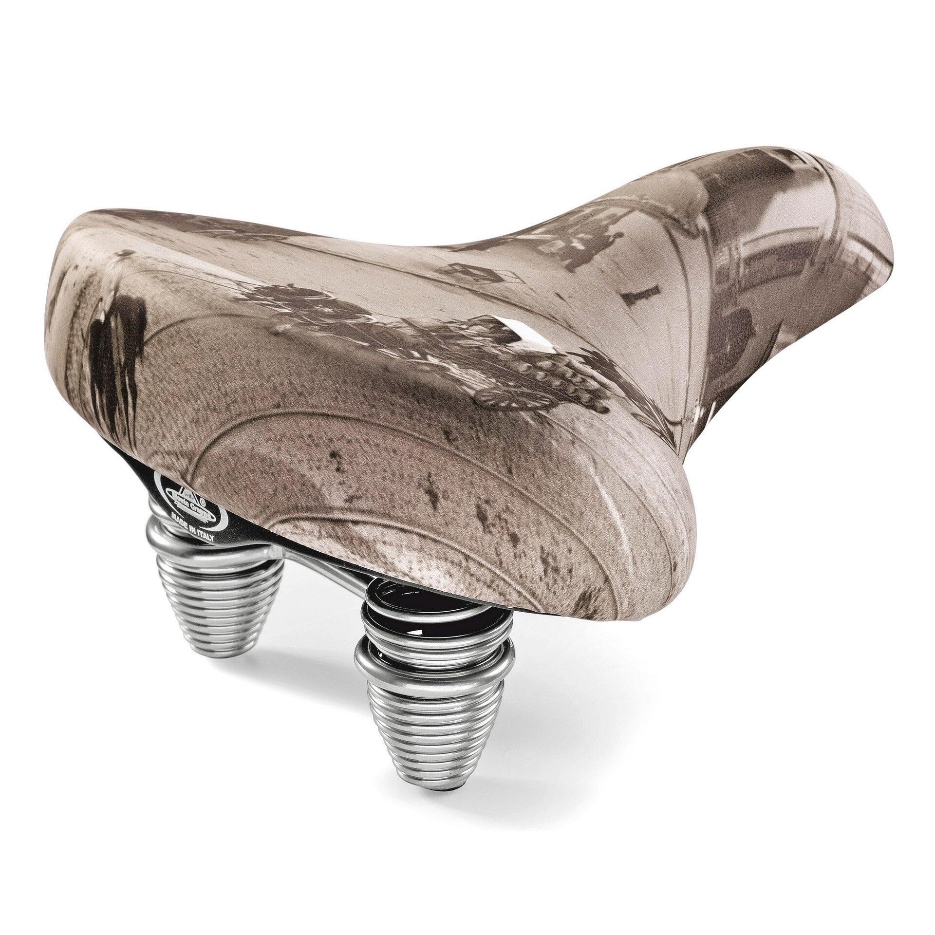 SELLE MONTE GRAPPA Selle Monte Grappa Monte Grappa Sale&Pepe - sella cruiser in Skay con molla.