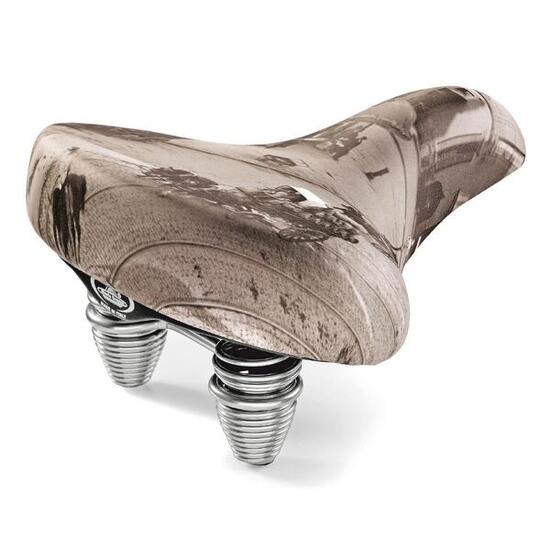 Selle Monte Grappa Monte Grappa Sale&Pepe - sella cruiser in Skay con molla.