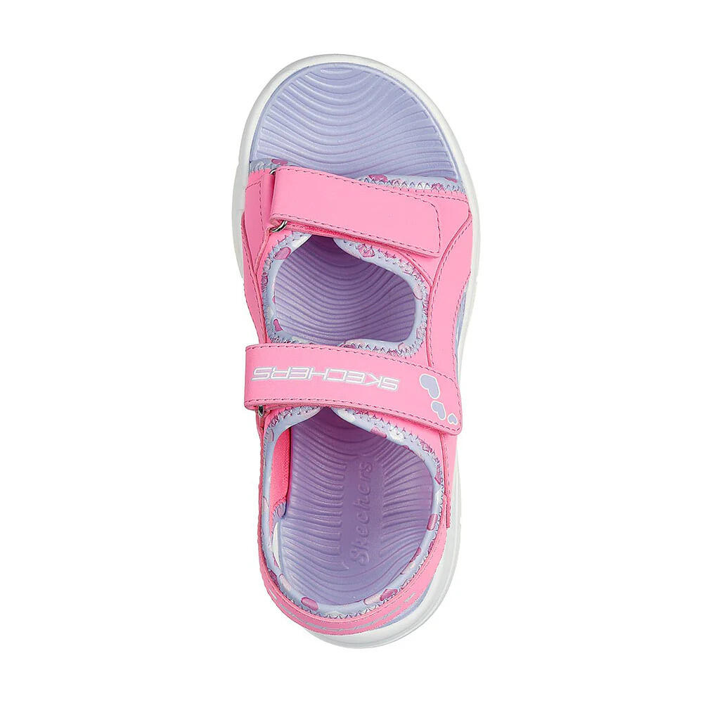 Sandali da bambina Skechers Flex Splash-Heart Galore 4/5