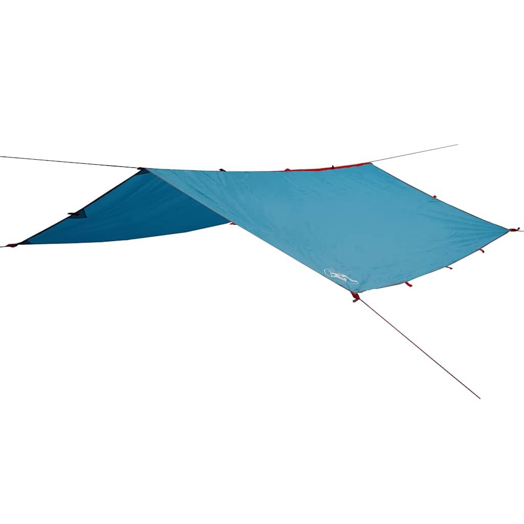 VidaXL Auvent de camping étanche 360x294 cm bleu 2/7