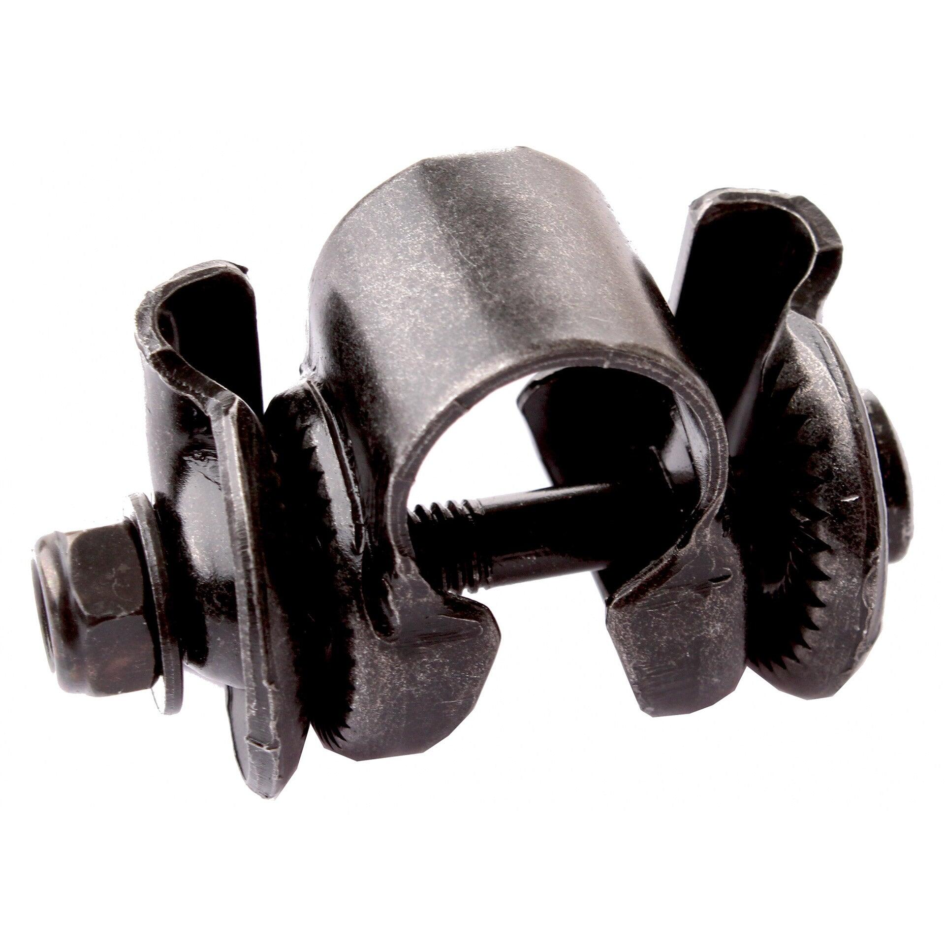 SELLE MONTE GRAPPA Selle Monte Grappa morsetto sella 3 pezzi alluminio nero.