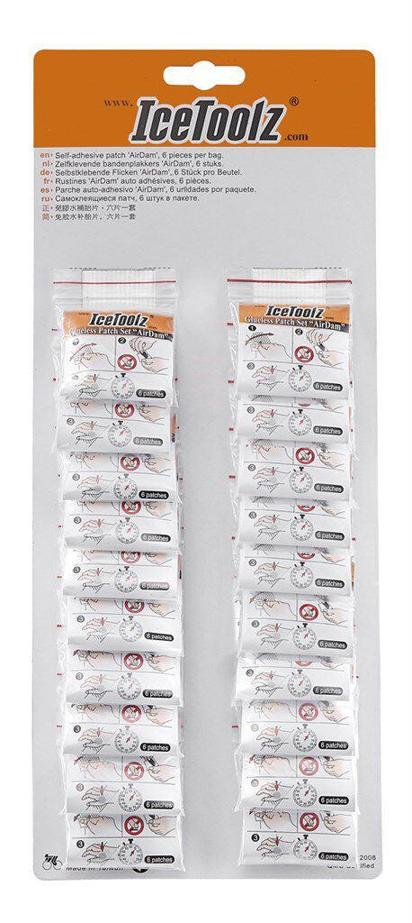 IceToolz Zelfklevende Bandenplakkers Airdam 24056H2 - 20 Sets 1/2