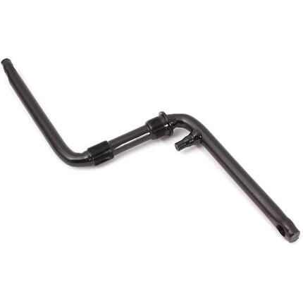 Gransier korba BMX one-piece 172.5 mm czarna