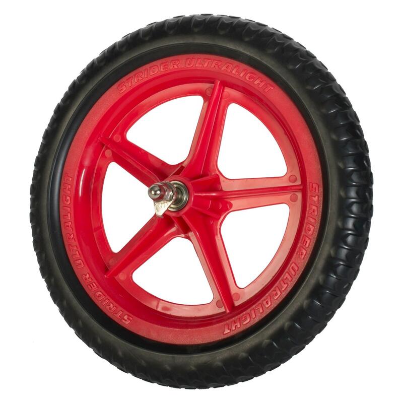 Roues 12'' Strider Ultra légère - Rouge