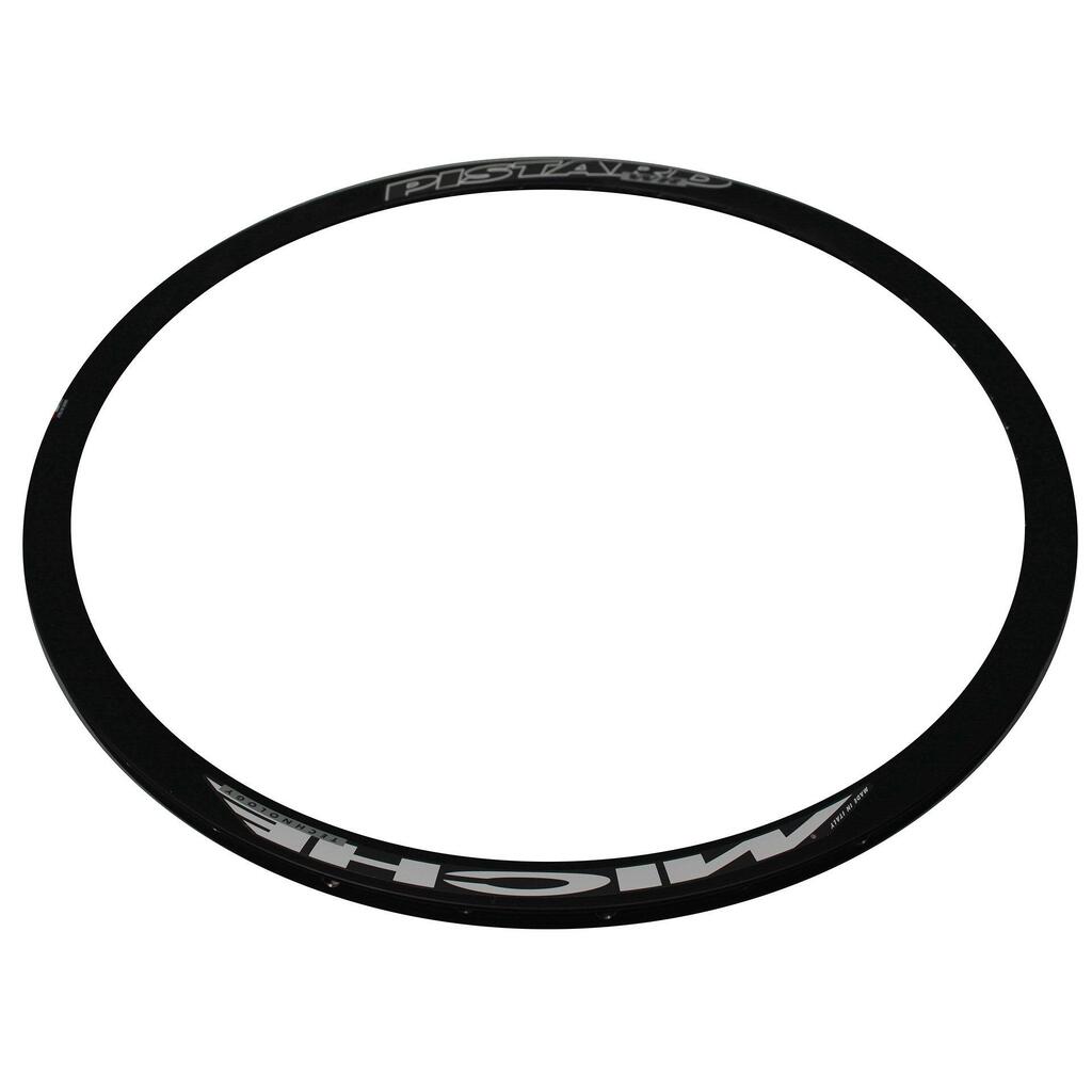 Miche 28\" Pista Aluminium Rim, 32g, Black.