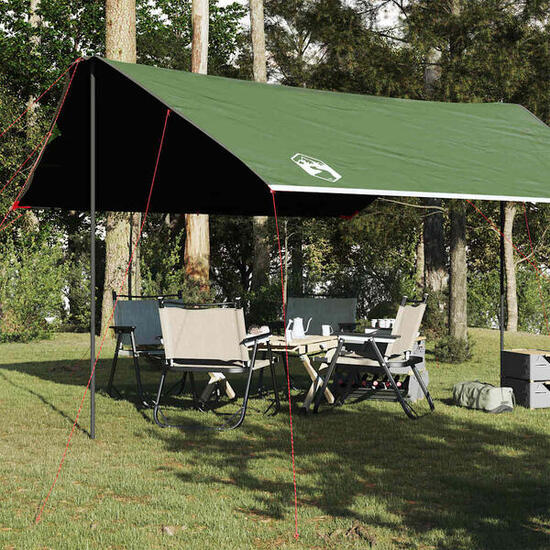 VidaXL Toile de Camping Étanche 460x305x210 cm Vert