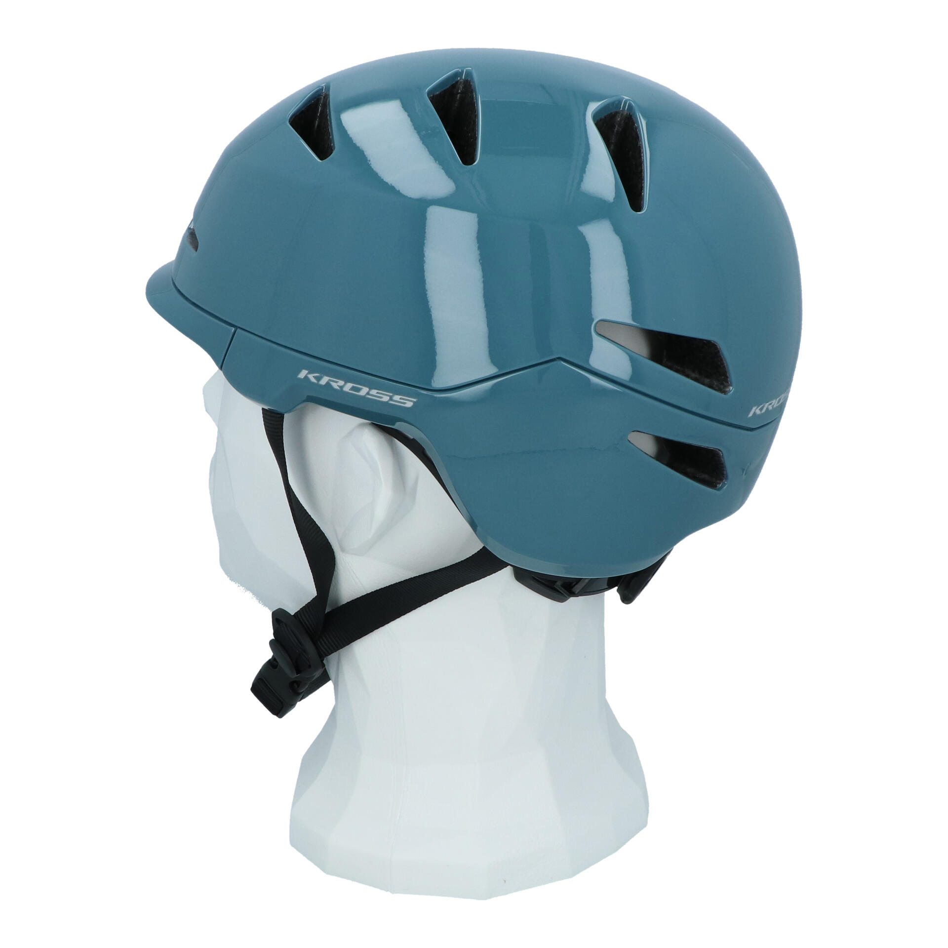 Kross Casque de Vélo City Capitalo M (54-58 cm) - Bleu 2/4