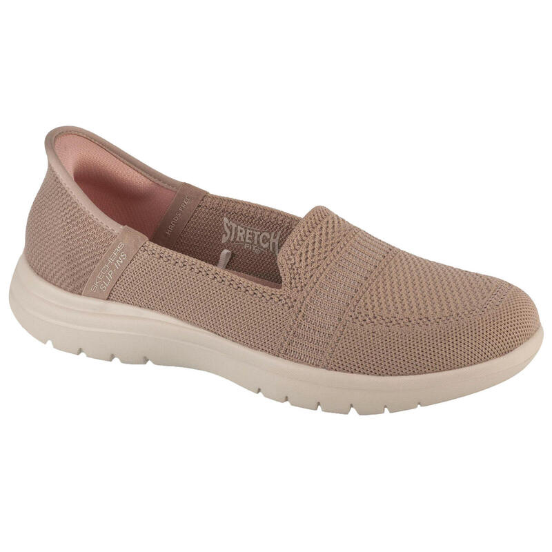 Buty do chodzenia damskie,  Slip-Ins On The Go Flex - Camellia