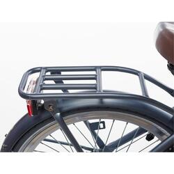 Porte-bagages arrière Alpina 20 Clubb noir satiné mat