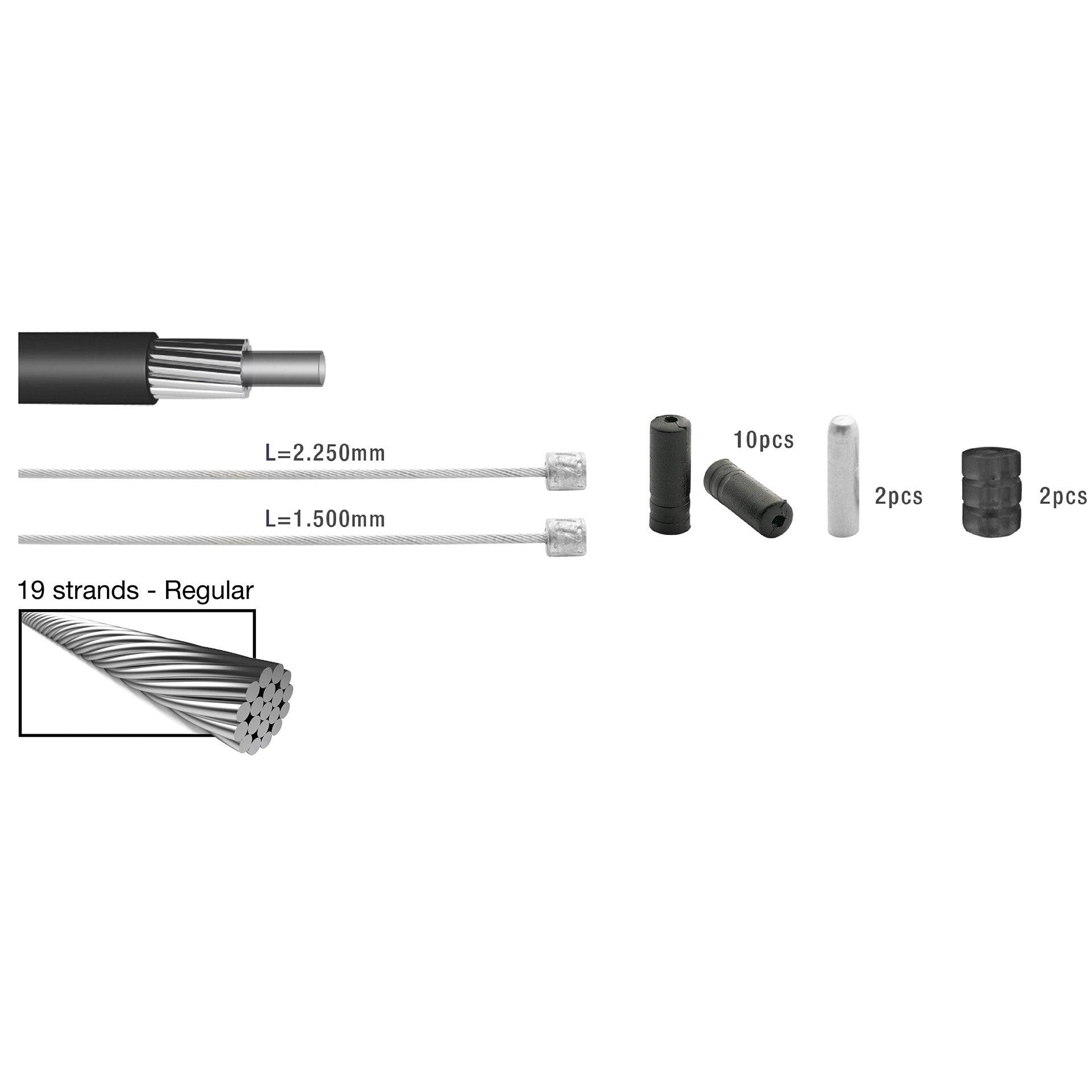 Kit Transmission / Câbles et Gaines Elvedes Basic 5/5