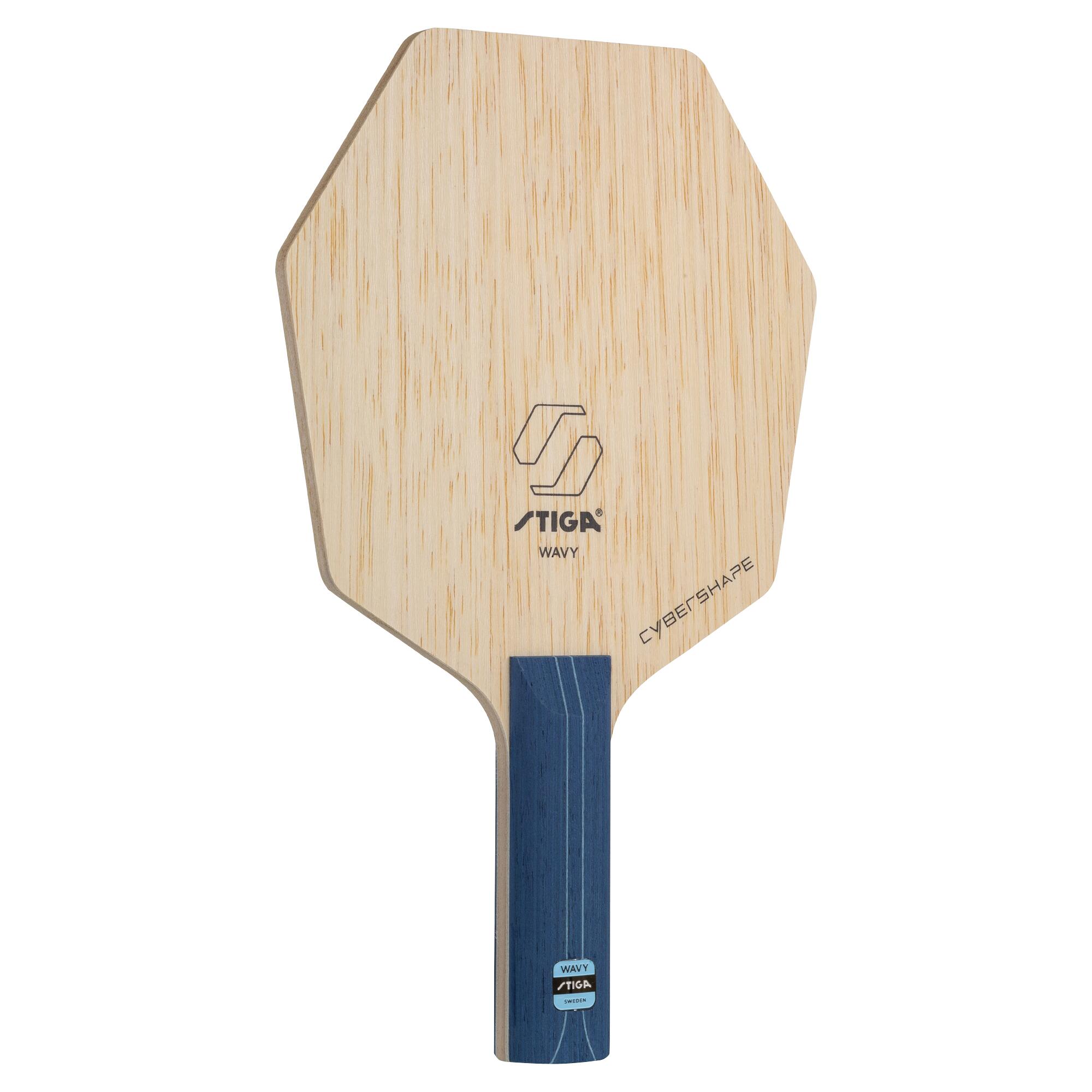 STIGA Raqueta de Ping Pong Madera Wavy Ultra Fibre Cybershape 2/6