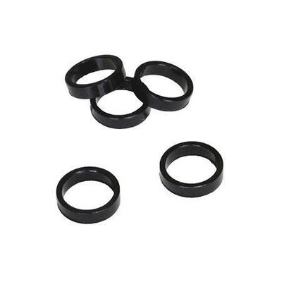 Vwp balhoofdtussenring spacer aluminium 8mm zwart p 5