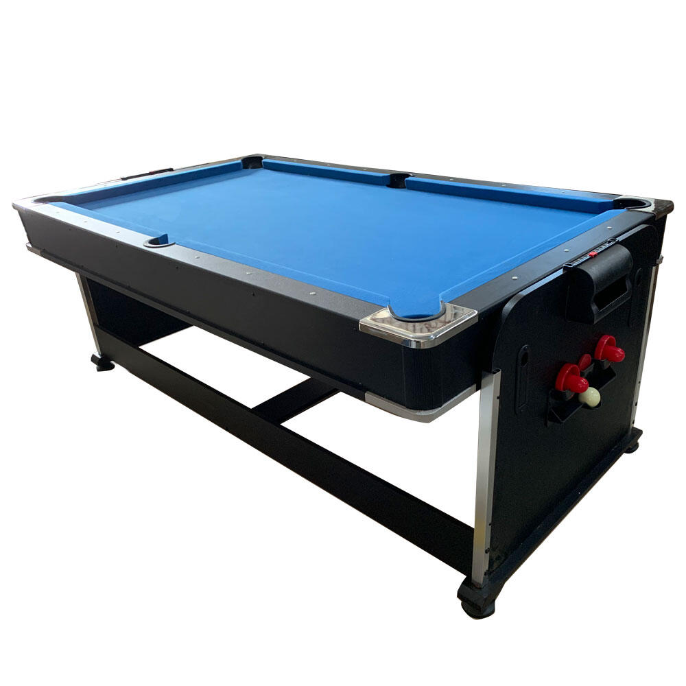 Multijuego giratorio 4 en 1 (Billar, Air Hockey - Ping Pong - Mesa comedor) 2/7